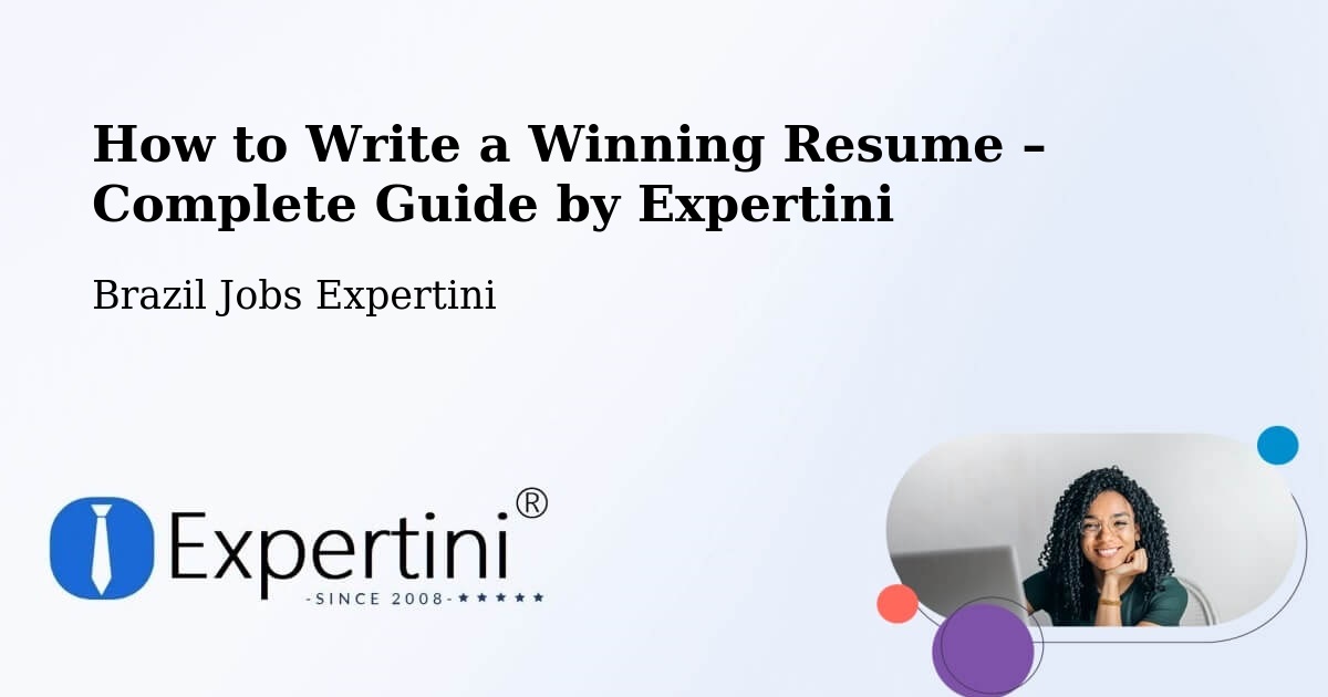 Resume Writing Guide for Job Seekers – Caucaia - Caucaia, Brazil Jobs Expertini